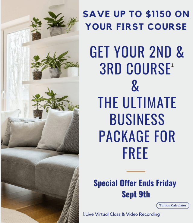 USC™ Home Staging Courses Certified Professional Home Staging Training Live Class or Home Study